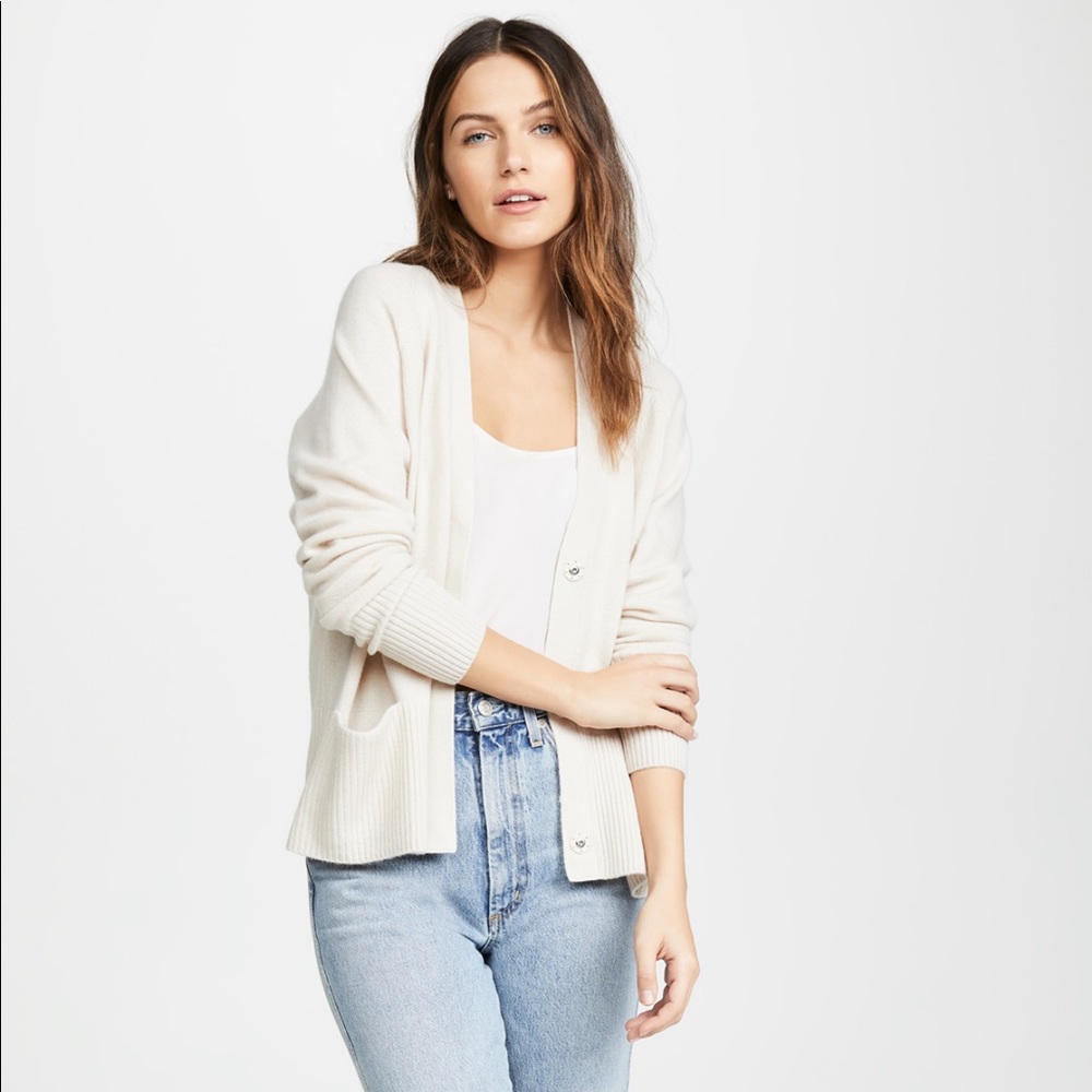 Vince Raglan Snap Cardigan - Picture 2 of 11